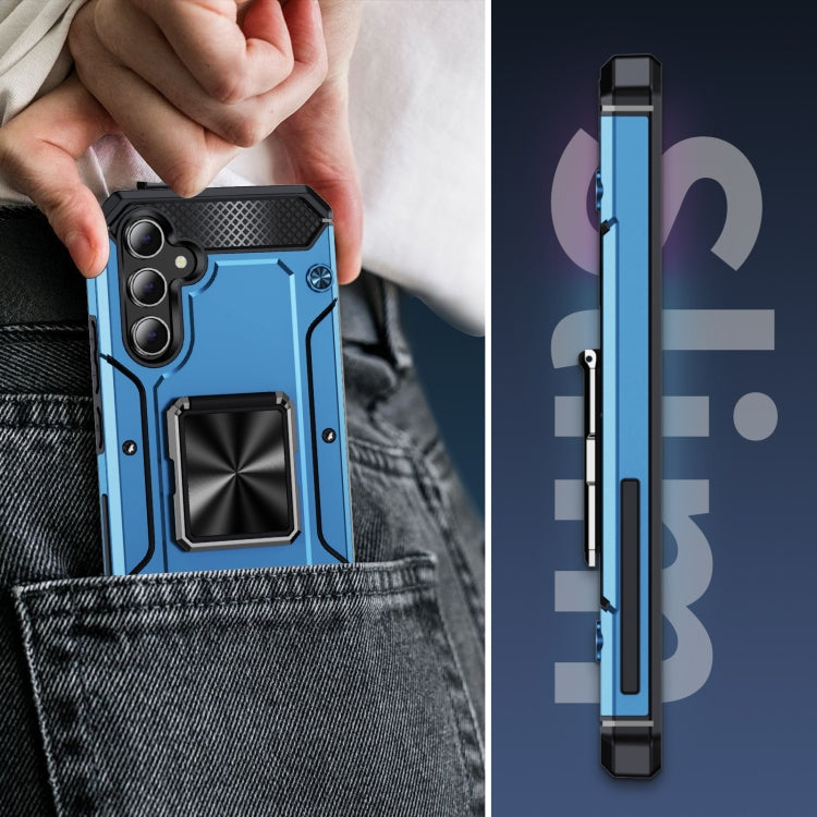 For Samsung Galaxy A54 Shockproof Metal Holder Phone Case