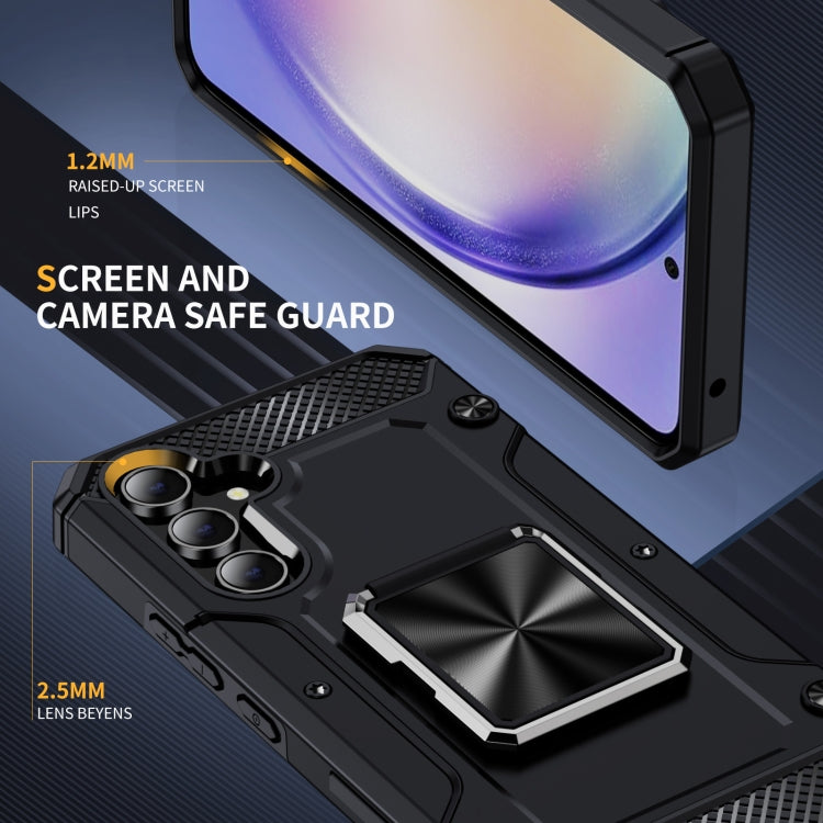For Samsung Galaxy A54 Shockproof Metal Holder Phone Case