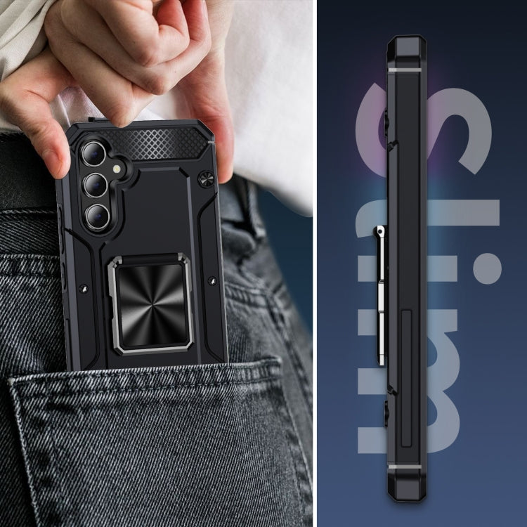 For Samsung Galaxy A54 Shockproof Metal Holder Phone Case