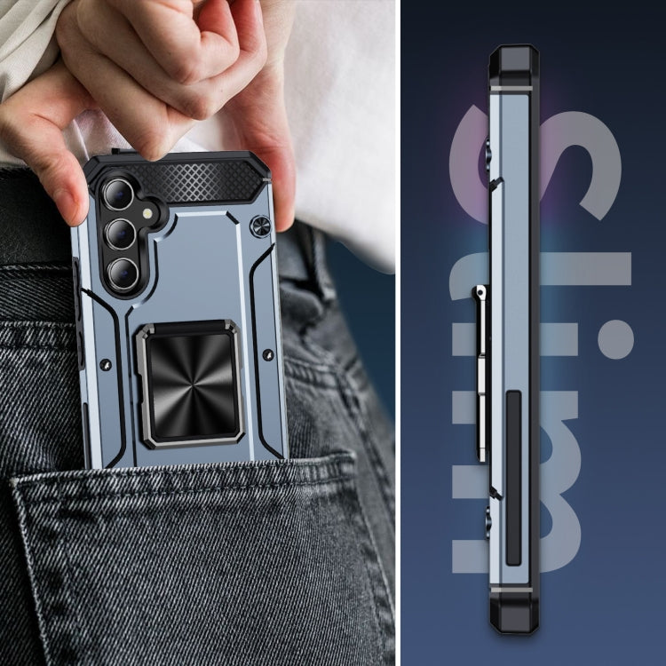 For Samsung Galaxy A54 Shockproof Metal Holder Phone Case