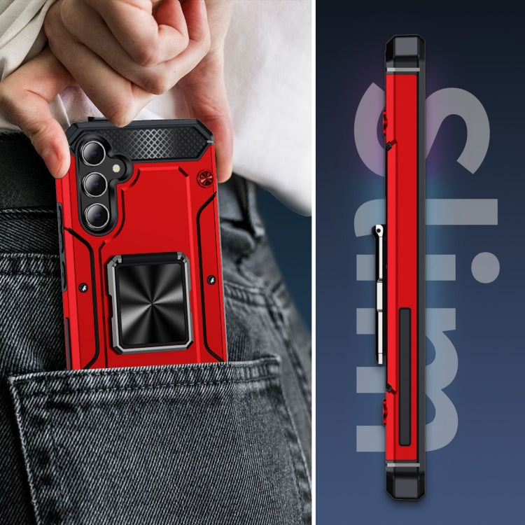 For Samsung Galaxy A54 Shockproof Metal Holder Phone Case