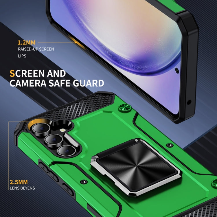 For Samsung Galaxy A54 Shockproof Metal Holder Phone Case
