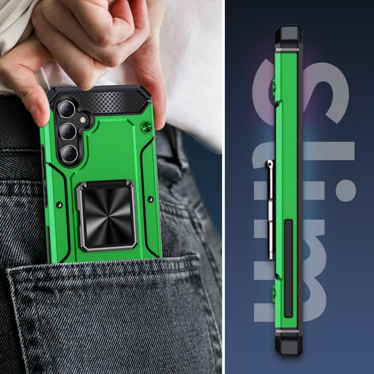 For Samsung Galaxy A54 Shockproof Metal Holder Phone Case
