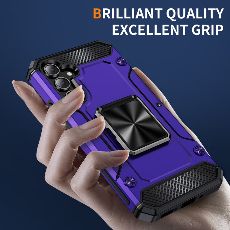 For Samsung Galaxy A54 Shockproof Metal Holder Phone Case
