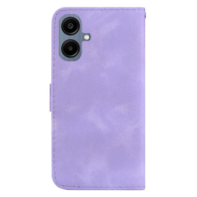 For Samsung Galaxy A07 4G / A06 4G / 5G Seven-shaped Embossed Leather Phone Case