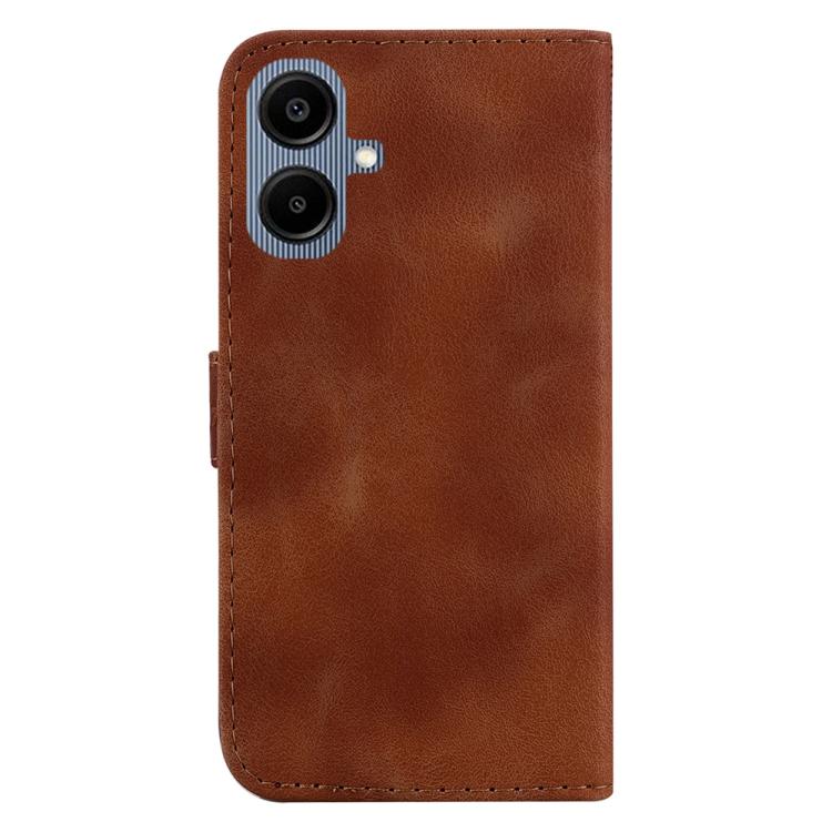 For Samsung Galaxy A07 4G / A06 4G / 5G Seven-shaped Embossed Leather Phone Case