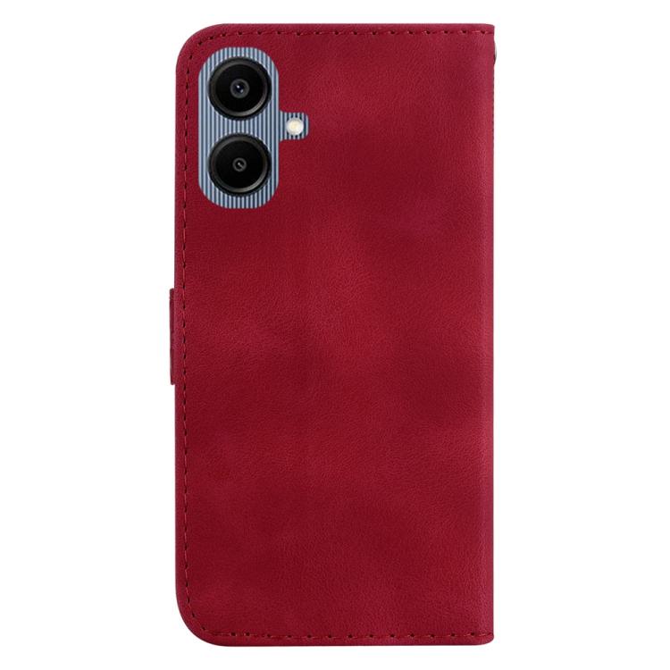 For Samsung Galaxy A07 4G / A06 4G / 5G Seven-shaped Embossed Leather Phone Case