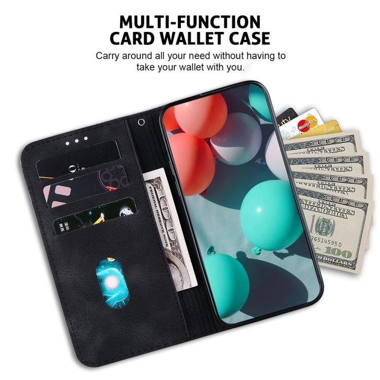 For Samsung Galaxy A07 4G / A06 4G / 5G Seven-shaped Embossed Leather Phone Case