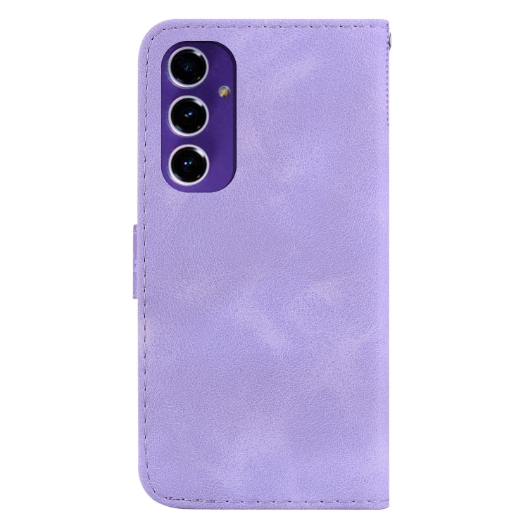 For Samsung Galaxy A16 5G Seven-shaped Embossed Leather Phone Case