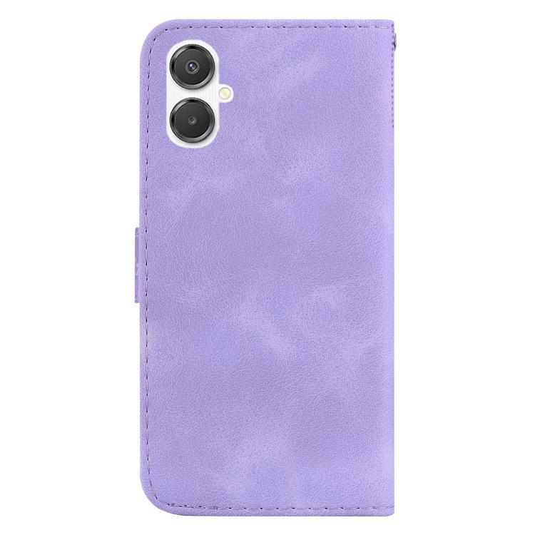 For Samsung Galaxy A25 5G / A25e JP Edition Seven-shaped Embossed Leather Phone Case
