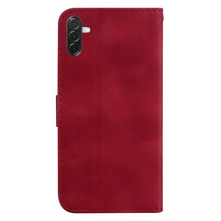 For Samsung Galaxy A37 5G / A36 5G Seven-shaped Embossed Leather Phone Case