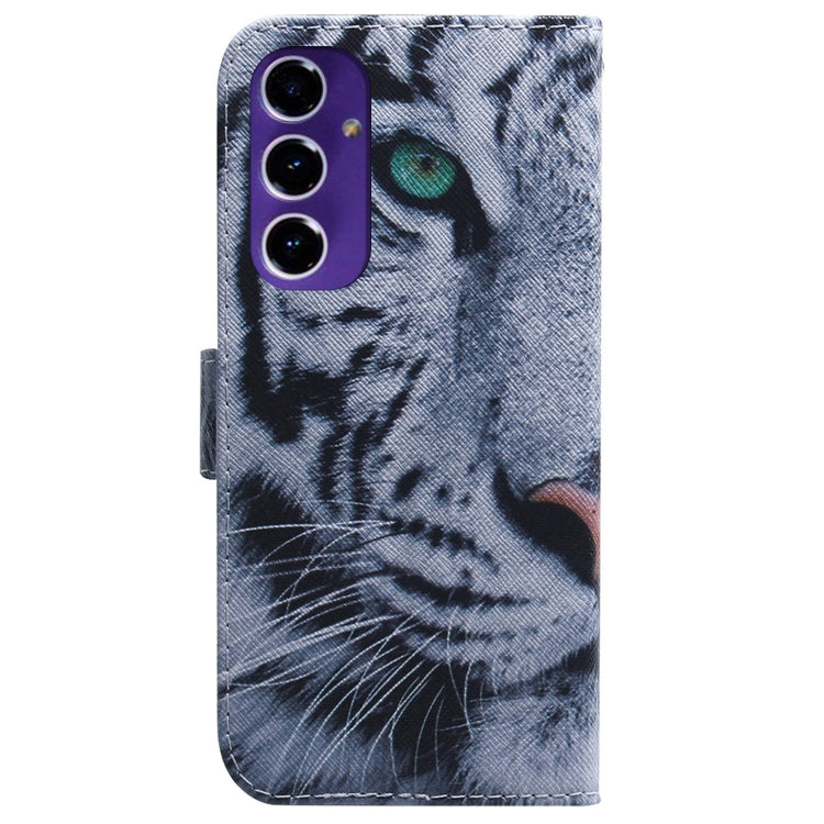 For Galaxy A16 5G Coloured Drawing Flip Leather Phone Case