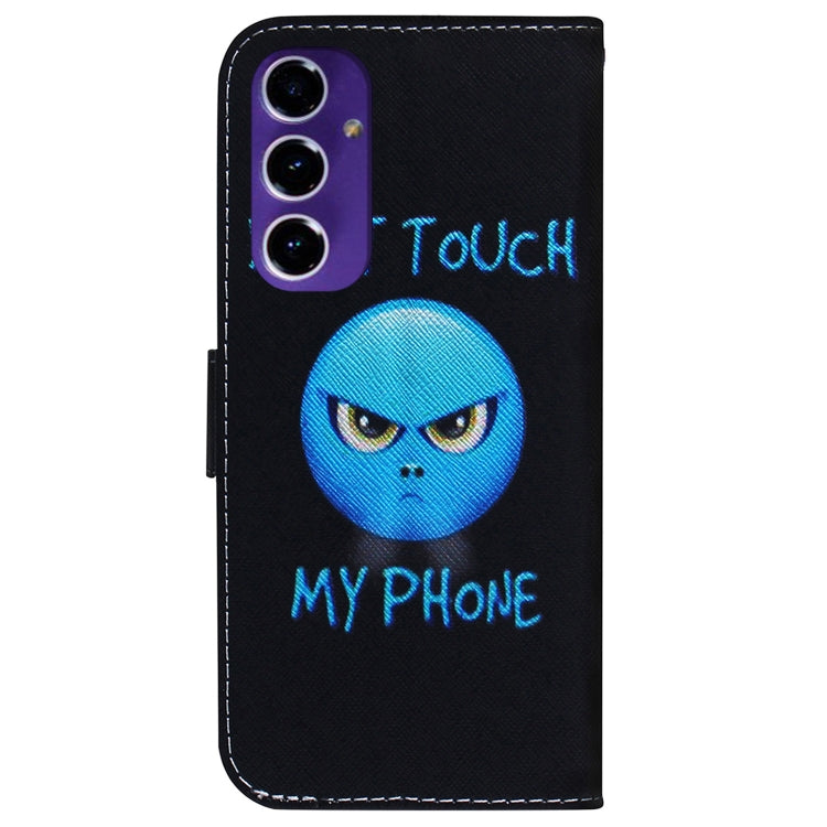 For Galaxy A16 5G Coloured Drawing Flip Leather Phone Case