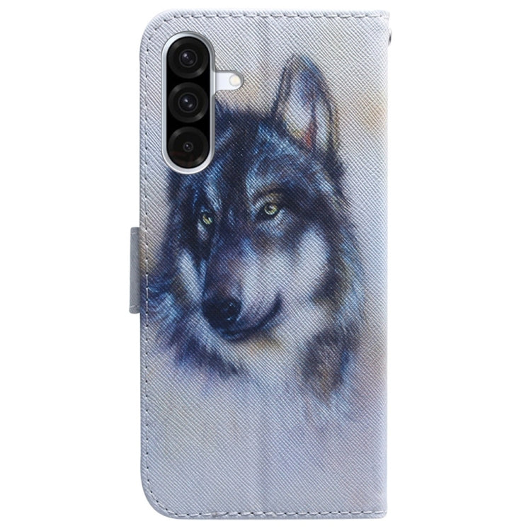 For Galaxy A26 5G Coloured Drawing Flip Leather Phone Case