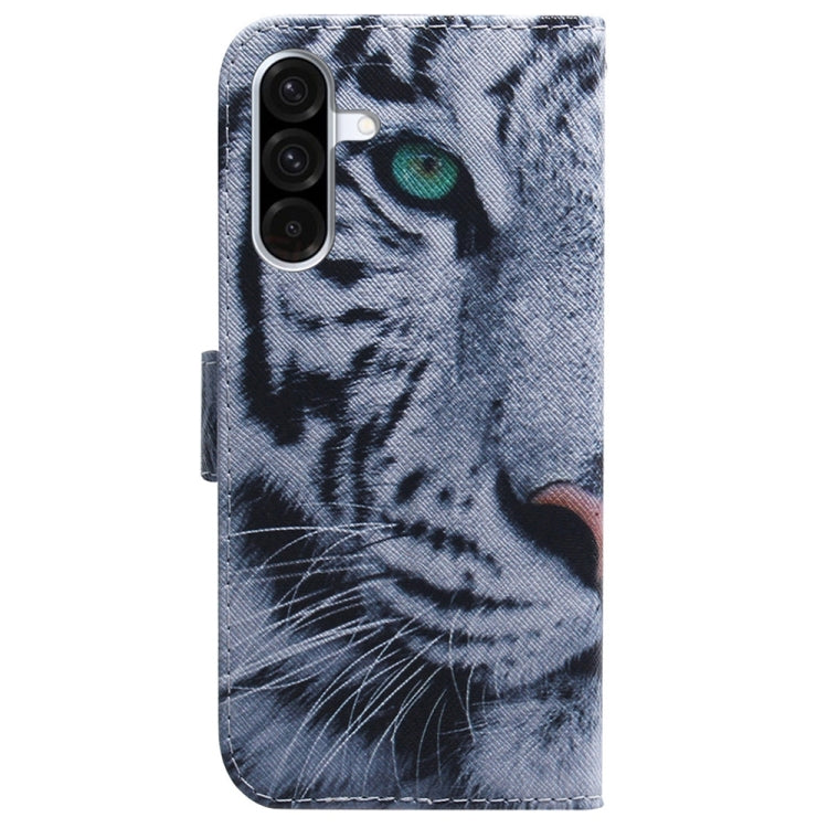 For Galaxy A26 5G Coloured Drawing Flip Leather Phone Case