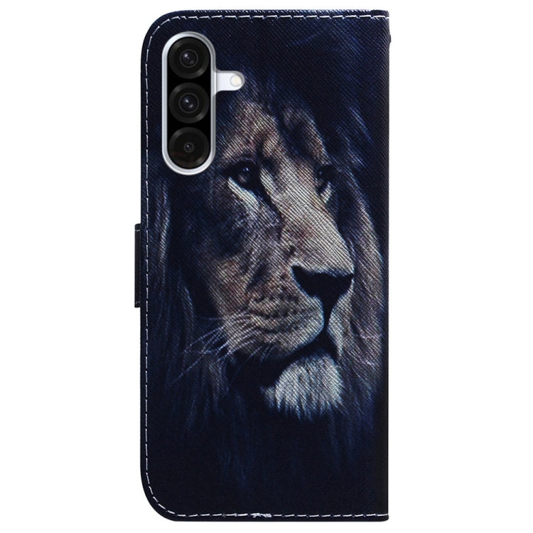 For Galaxy A26 5G Coloured Drawing Flip Leather Phone Case