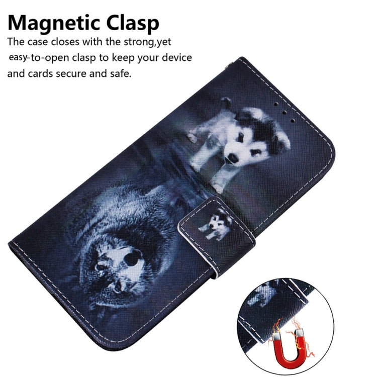 For Galaxy A26 5G Coloured Drawing Flip Leather Phone Case