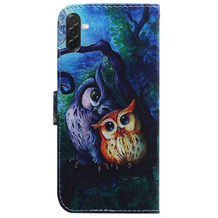 For Galaxy A37 5G / A36 5G Coloured Drawing Flip Leather Phone Case