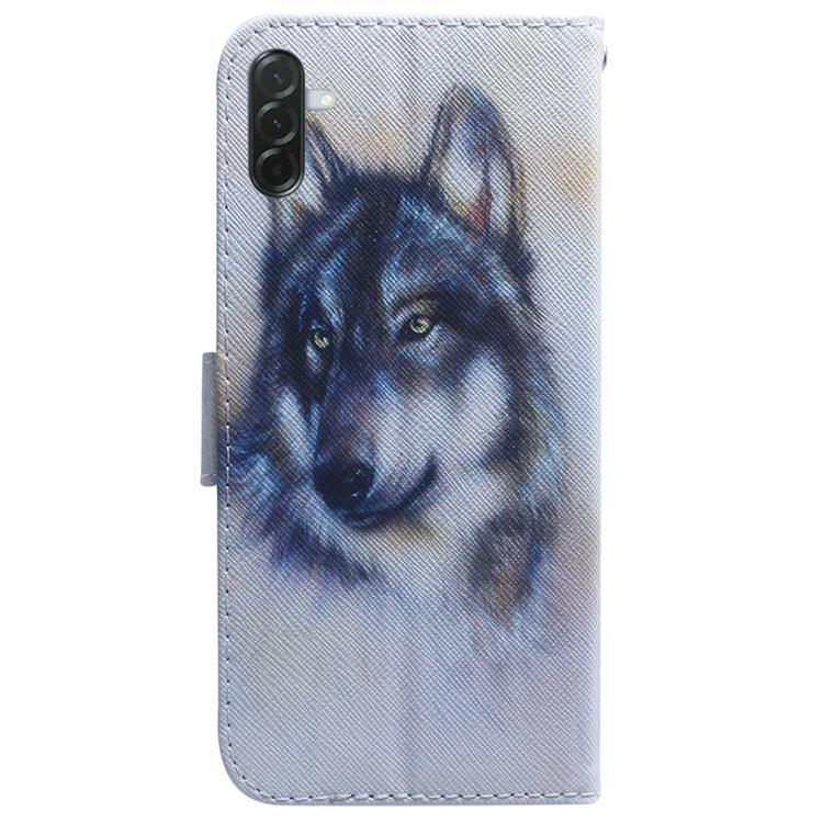 For Galaxy A57 5G Coloured Drawing Flip Leather Phone Case