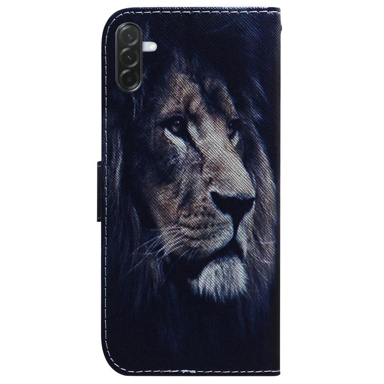 For Galaxy A57 5G Coloured Drawing Flip Leather Phone Case