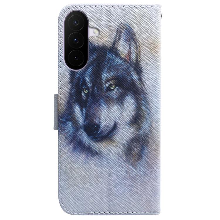 For Galaxy A27 5G Coloured Drawing Flip Leather Phone Case