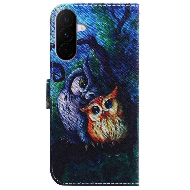 For Galaxy A27 5G Coloured Drawing Flip Leather Phone Case