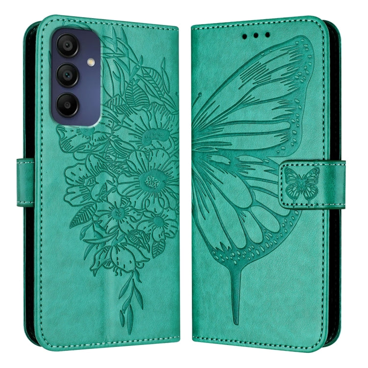 For Samsung Galaxy A16 5G Embossed Butterfly Leather Phone Case