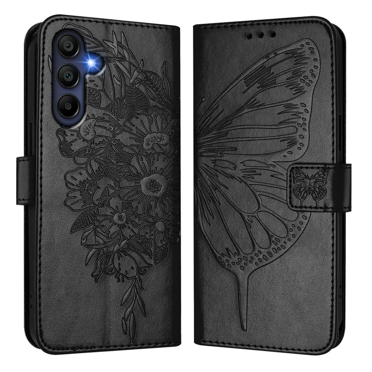 For Samsung Galaxy A26 5G Global Embossed Butterfly Leather Phone Case