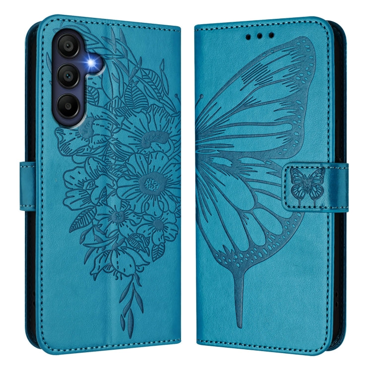 For Samsung Galaxy A26 5G Global Embossed Butterfly Leather Phone Case