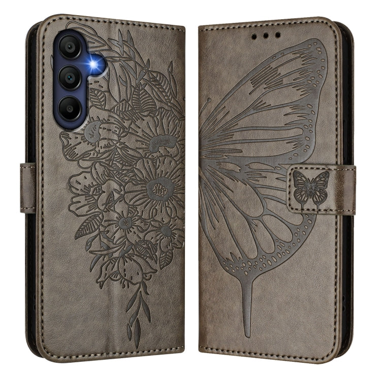 For Samsung Galaxy A26 5G Global Embossed Butterfly Leather Phone Case