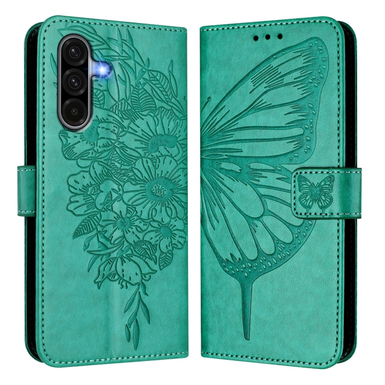 For Samsung Galaxy A56 5G Global Embossed Butterfly Leather Phone Case