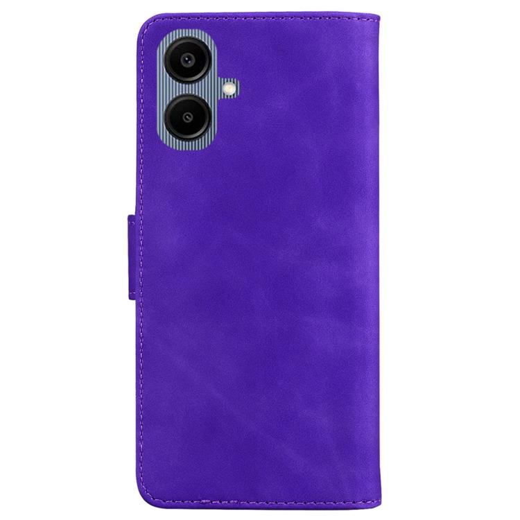 For Galaxy A07 4G / A06 4G / 5G Skin Feel Pure Color Flip Leather Phone Case