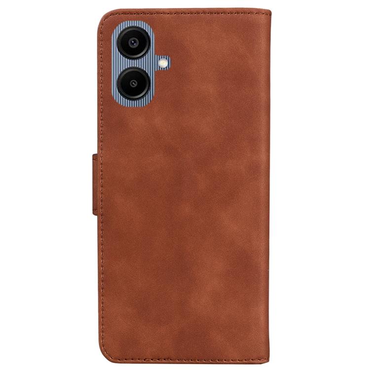 For Galaxy A07 4G / A06 4G / 5G Skin Feel Pure Color Flip Leather Phone Case