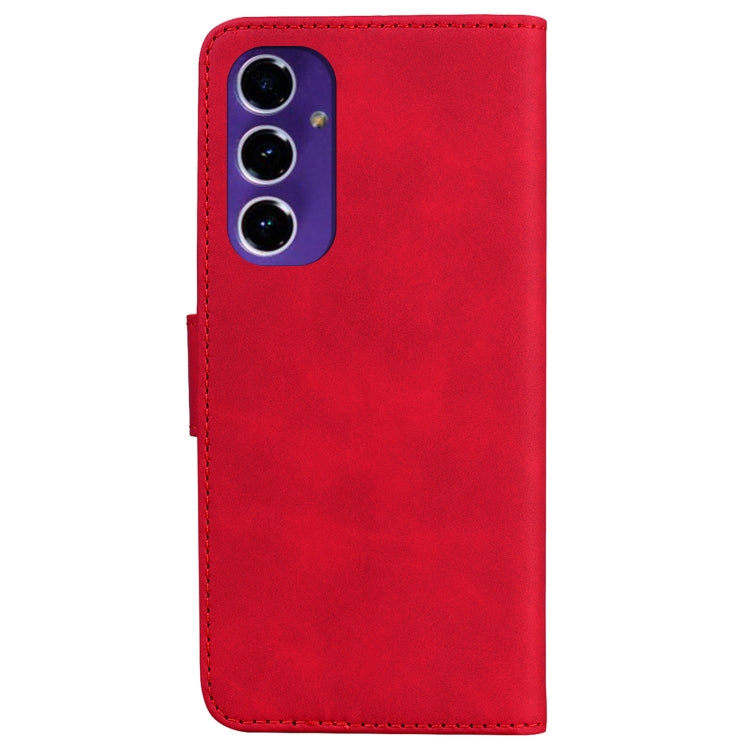 For Galaxy A16 5G Skin Feel Pure Color Flip Leather Phone Case