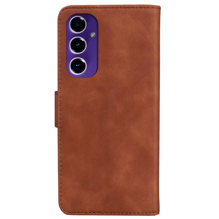 For Galaxy A16 5G Skin Feel Pure Color Flip Leather Phone Case