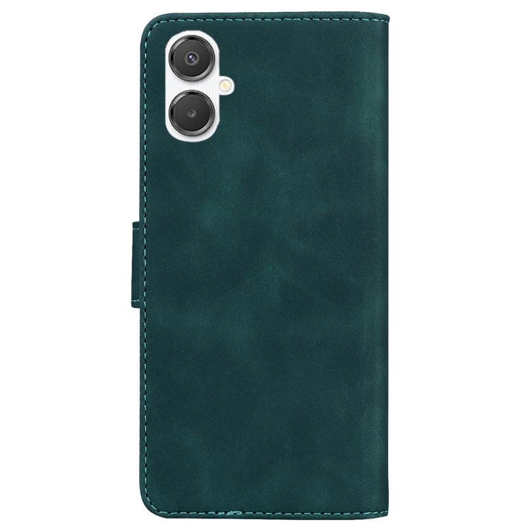 For Galaxy A25 5G / A25e JP Edition Skin Feel Pure Color Flip Leather Phone Case