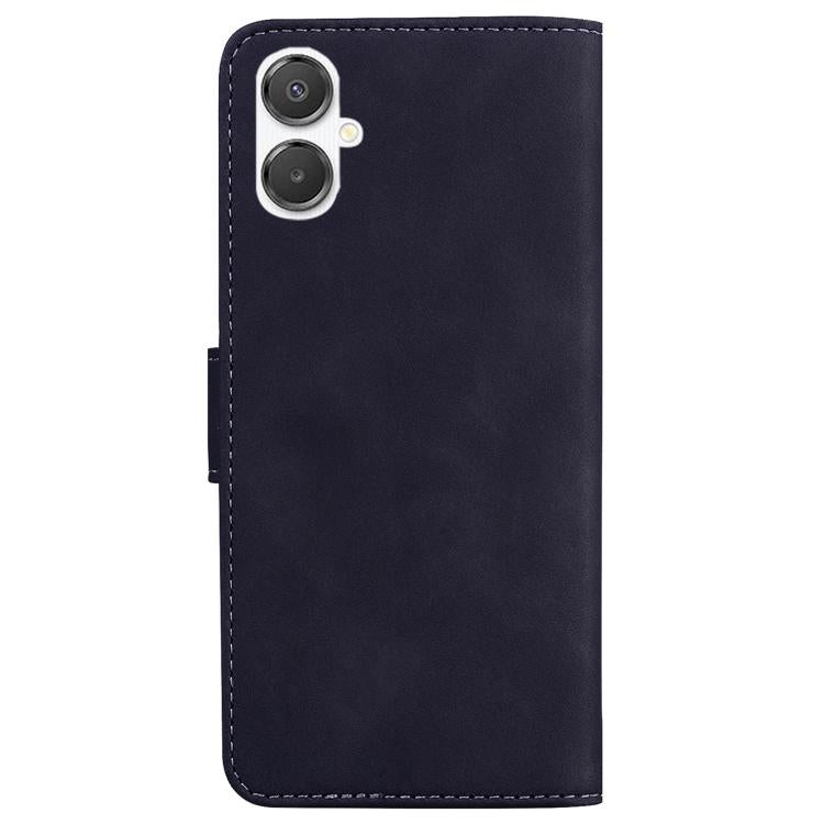 For Galaxy A25 5G / A25e JP Edition Skin Feel Pure Color Flip Leather Phone Case