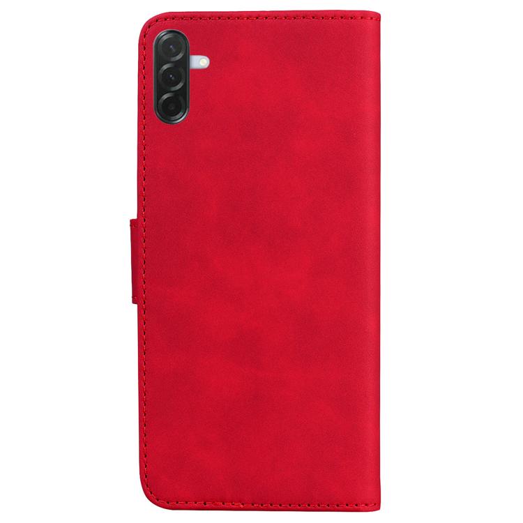For Galaxy A57 5G Skin Feel Pure Color Flip Leather Phone Case