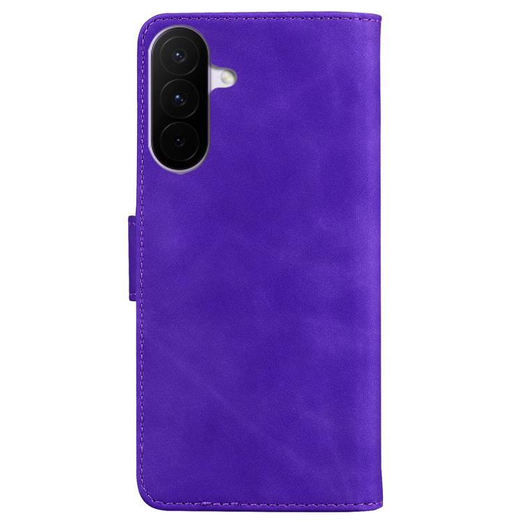 For Galaxy A27 5G Skin Feel Pure Color Flip Leather Phone Case