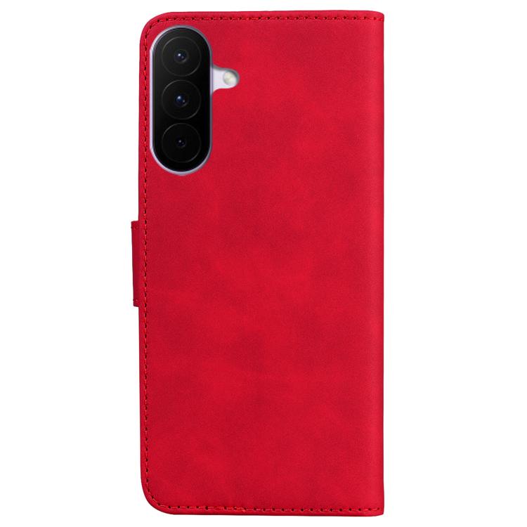 For Galaxy A27 5G Skin Feel Pure Color Flip Leather Phone Case
