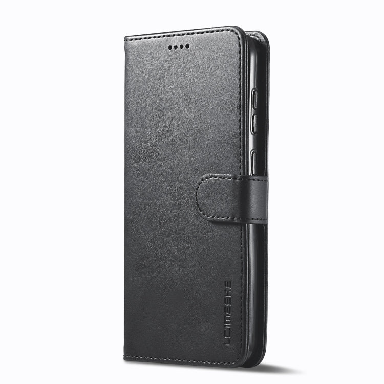 For Samsung Galaxy S25+ 5G LC.IMEEKE Calf Texture Leather Phone Case