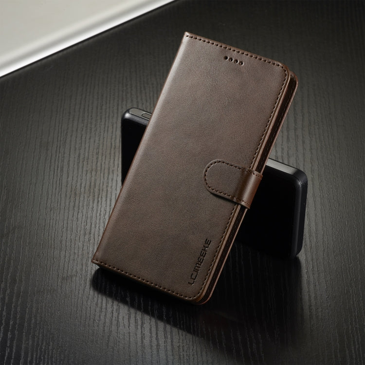 For Samsung Galaxy S25+ 5G LC.IMEEKE Calf Texture Leather Phone Case