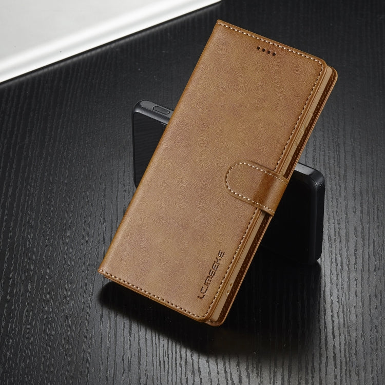 For Samsung Galaxy S25 Ultra 5G LC.IMEEKE Calf Texture Leather Phone Case