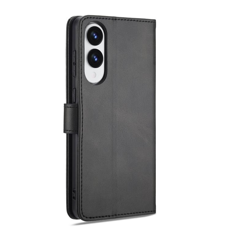 For Samsung Galaxy S25 Edge 5G LC.IMEEKE Calf Texture Leather Phone Case