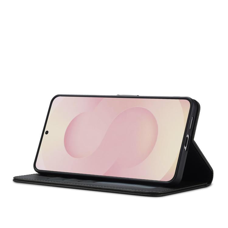 For Samsung Galaxy S25 Edge 5G LC.IMEEKE Calf Texture Leather Phone Case
