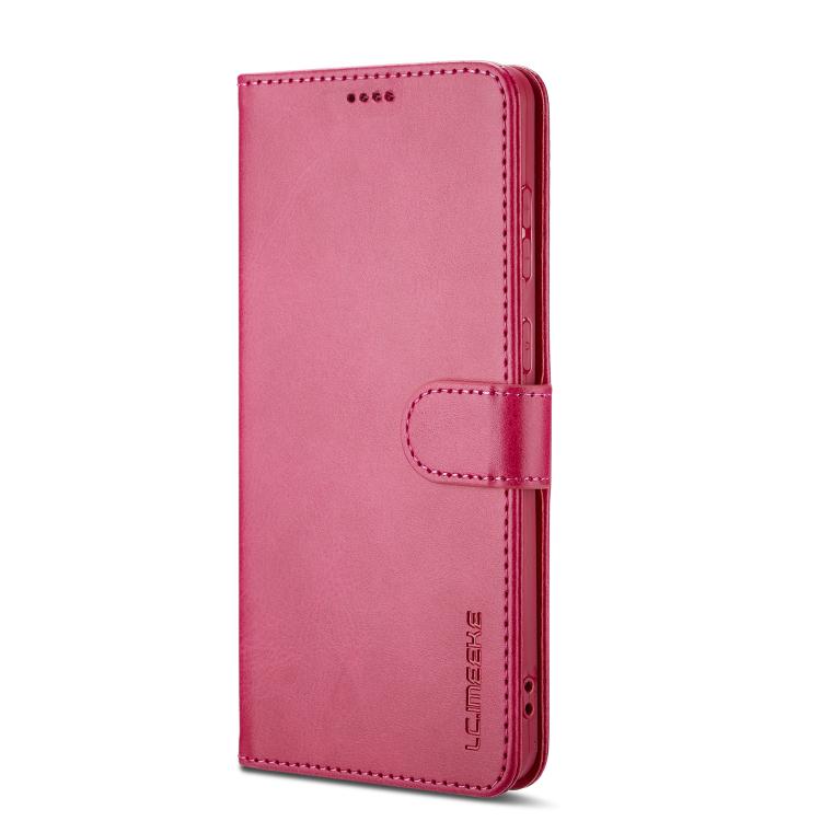 For Samsung Galaxy S25 Edge 5G LC.IMEEKE Calf Texture Leather Phone Case
