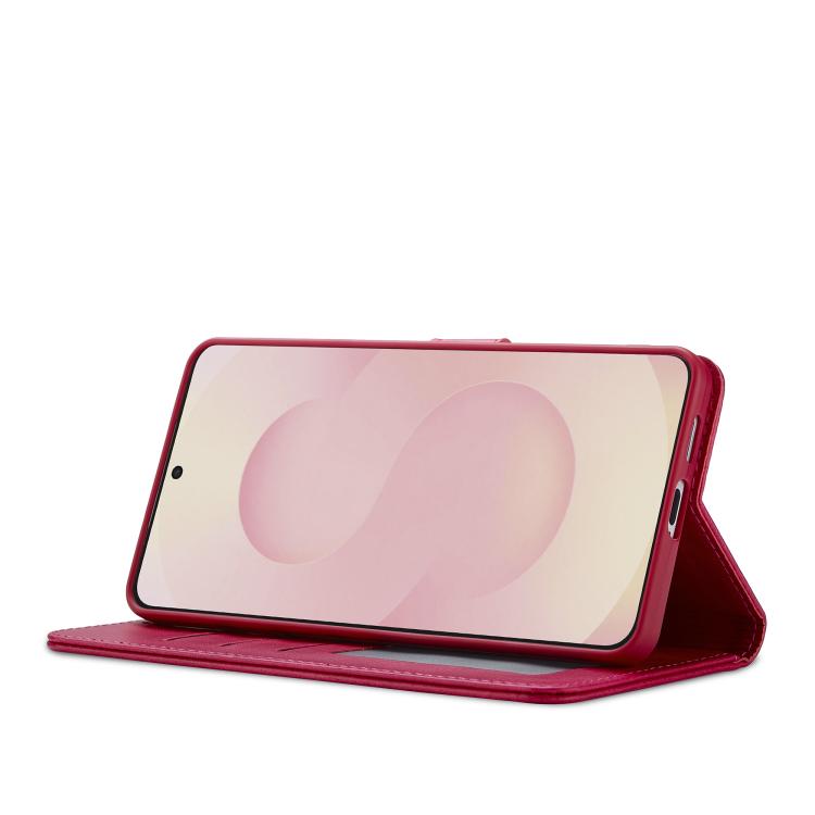 For Samsung Galaxy S25 Edge 5G LC.IMEEKE Calf Texture Leather Phone Case