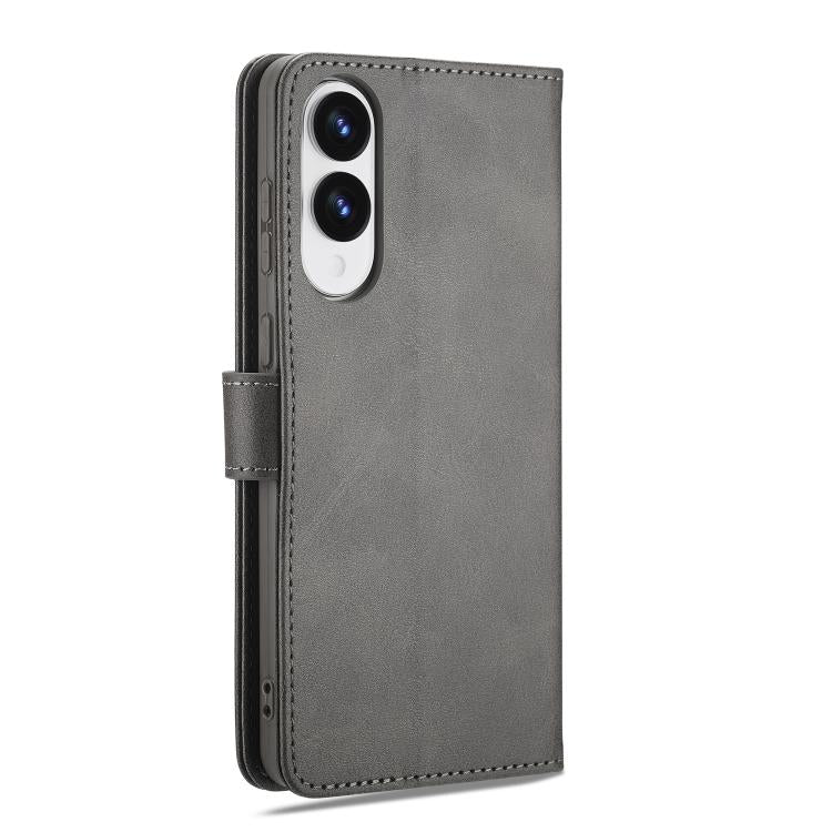 For Samsung Galaxy S25 Edge 5G LC.IMEEKE Calf Texture Leather Phone Case