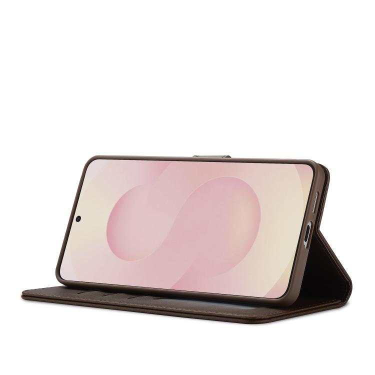 For Samsung Galaxy S25 Edge 5G LC.IMEEKE Calf Texture Leather Phone Case