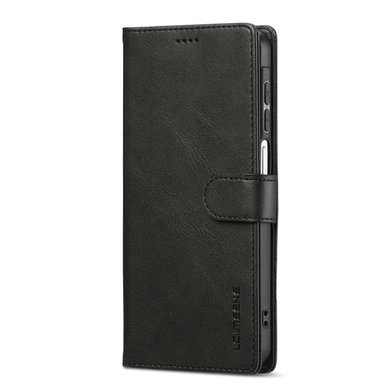 For Samsung Galaxy S25 FE 5G LC.IMEEKE Calf Texture Leather Phone Case